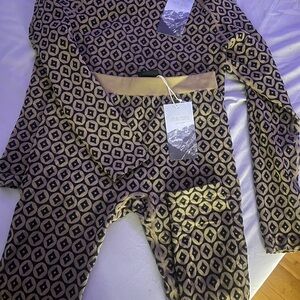 Zara ski collection two piece set